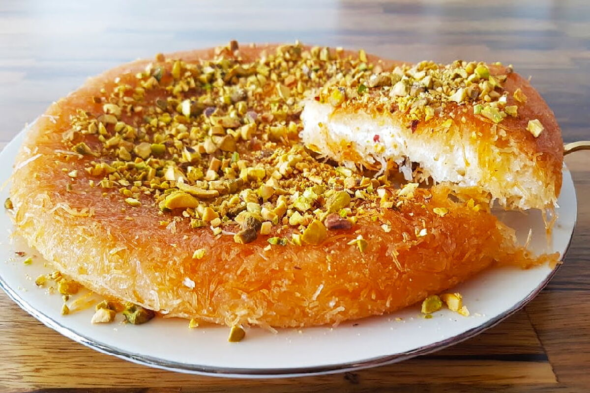 طرز تهیه‌ کنافه | دو رسپی کنافه لبنانی و ترکی