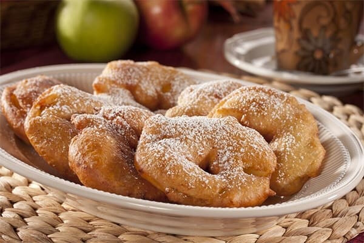 طرز تهیه دونات سیب | یک پیشنهاد برای عصرانه خوشمزه
