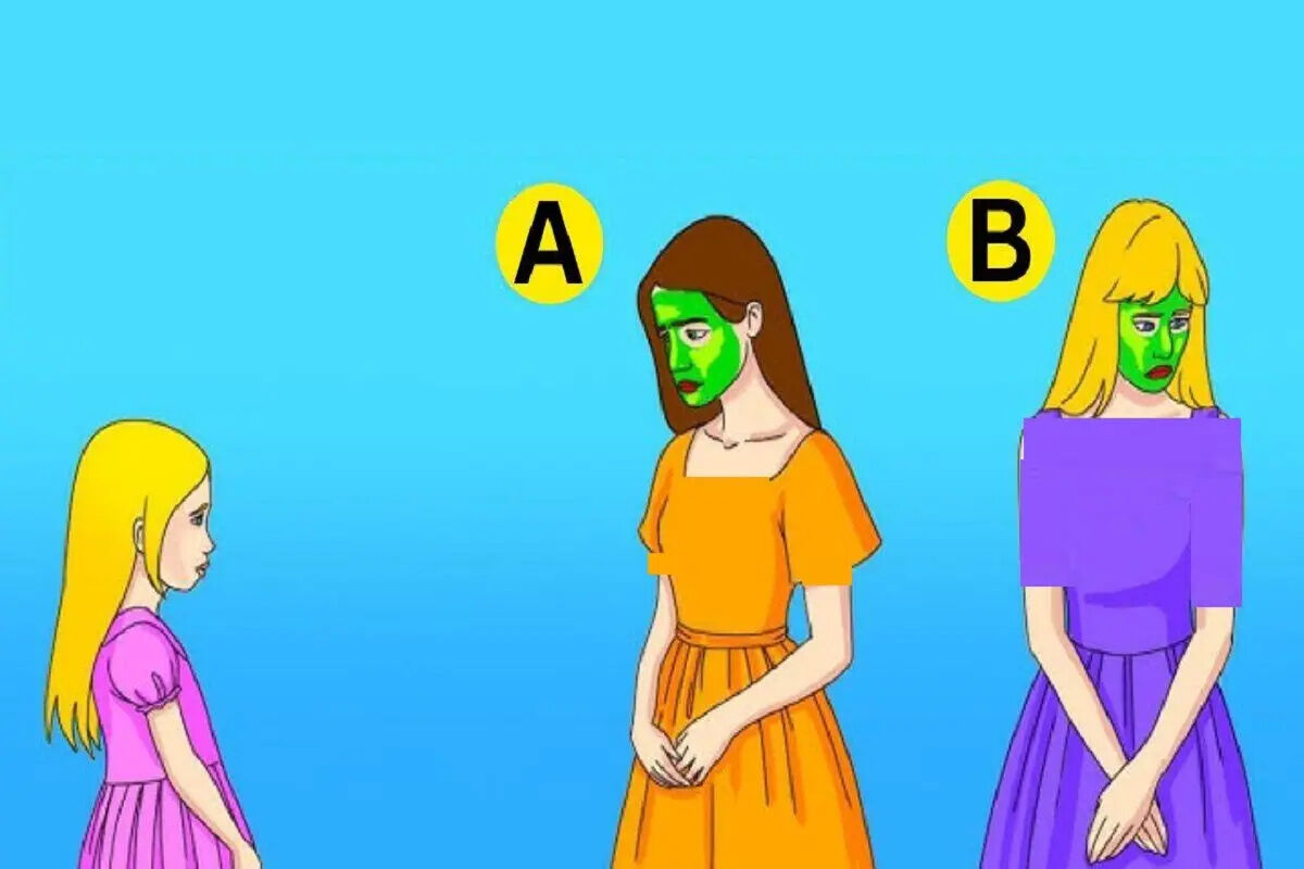 بازی فکری؛ فقط اوناییکه هوش انیشتین و دارن مادر دختر مو طلایی و پیدا می کنن!