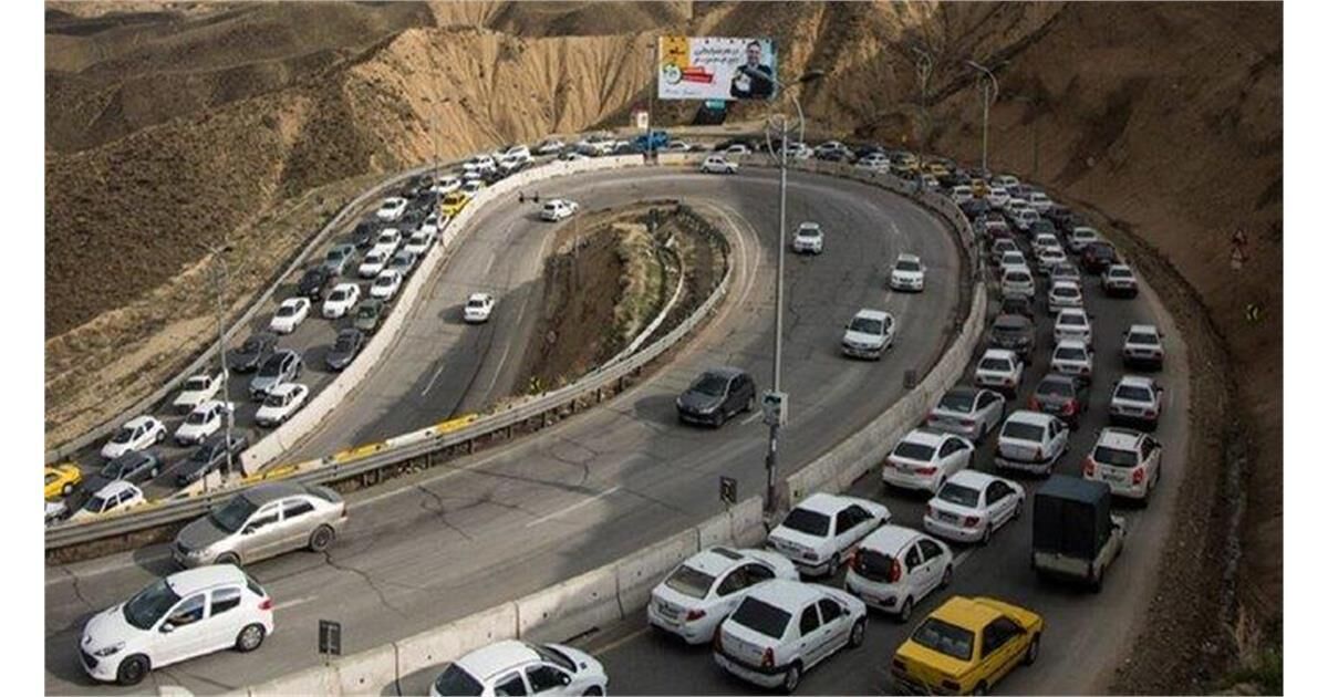 آخرین وضعیت ترافیک محورهای مازندران و توصیه پلیس به مسافران