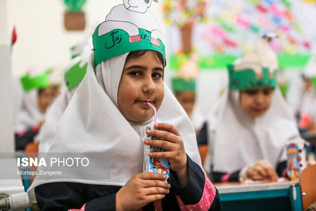 اعتبار بیش از ۱۵ همتی برنامه شیر مدارس اجرا فعلا در ابتدایی دولتی