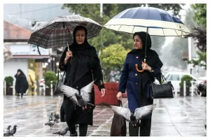 بارش و رعدوبرق در تهران و چند استان در پنجشنبه ۷ آبان