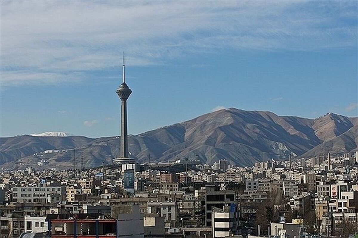 دمای تهران طی ۴۸ ساعت آینده حدود پنج درجه کاهش می یابد