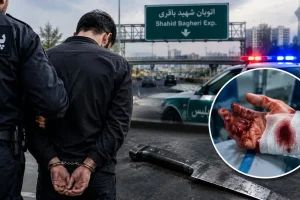 مزاحمت برای همسر یک شهروند به درگیری خونین در اتوبان شهید باقری انجامید