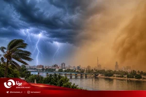 هشدار نارنجی هواشناسی خوزستان؛ رگبار، تگرگ و گردوخاک تا جمعه