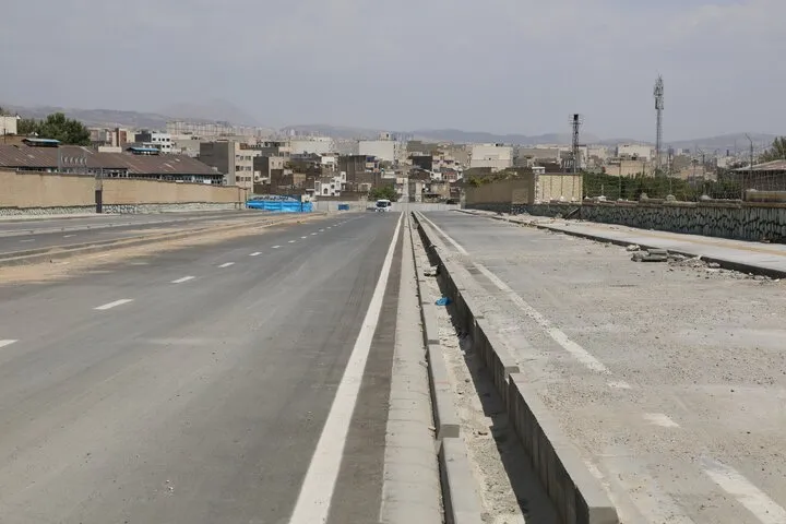 فاز دوم بلوار دلاوران تا پایان آبان زیر بار ترافیک می رود